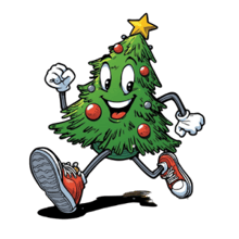 Ugly Sweater Green & Grinchy 5k & Merry Mile logo
