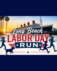 Long Beach  Labor Day 5K, 10K, 1 Miler, Kids Dash Logo