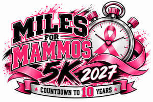 Miles for Mammos 5K Run/Walk Logo
