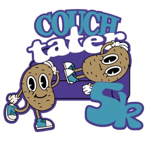 Couch Tater Run - 1 MILE | 5K | 10K | HALF MARATHON Logo