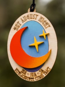 Hot August Night Trail Race Logo