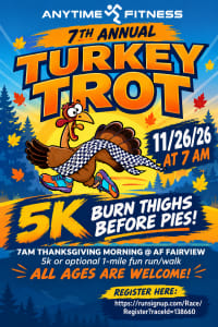 Anytime Fitness Fairview 7th Annual Turkey Trot logo