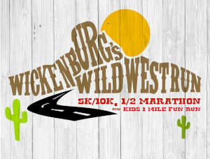 Wickenburg's Wild West Run Logo