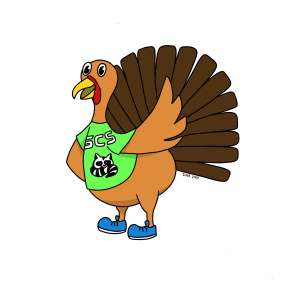 3rd Annual Saline County Strider Turkey Trot 5k Logo