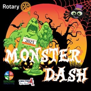 Rotary Monster Dash Logo