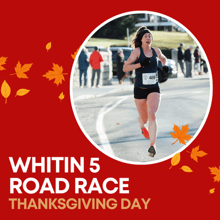 The Whitin Five Mile Race & Two Mile Health Walk logo