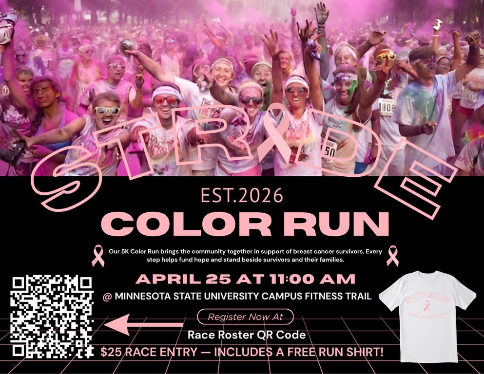 STRIDE Color Run logo