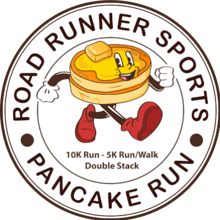 Road Runner Sports Pancake Run logo