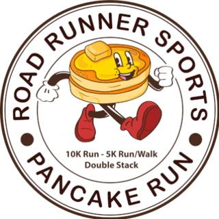 Road Runner Sports Pancake Run Logo