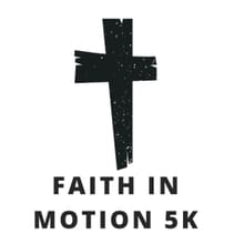 Faith in Motion 5k Run/Walk & 1 Mile Fun Run logo