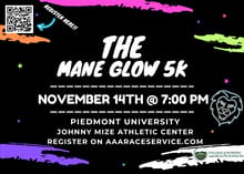 The Mane Glow 5K logo