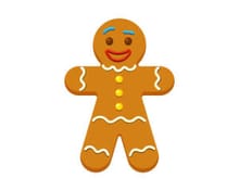 The Gingerbread 5k logo