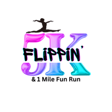 Flippin' 5K and 1 Mile Fun Run   (Colonial Road Runners Grand Prix Event) logo