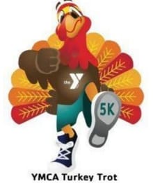 A.M.Y. Wellness Foundation YMCA of Mitchell County Turkey Trot 5K and 1-Mile Fun Run logo