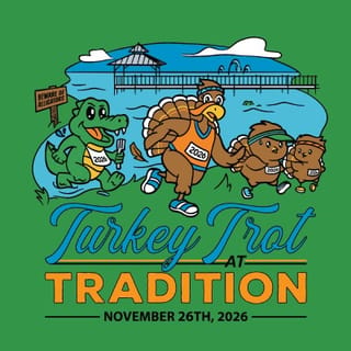 Turkey Trot at Tradition Logo