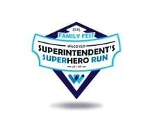 Waco ISD - Superintendent's  SuperHero Run - 5K and 1K logo