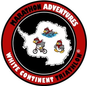 White Continent Triathlon Logo