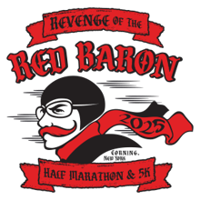 Revenge of the Red Baron Half Marathon and 5K logo