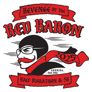 Revenge of the Red Baron Half Marathon and 5K Logo