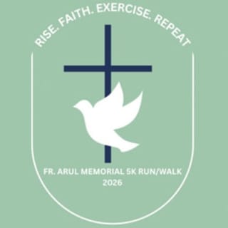 2nd Annual Father Arul Memorial 5K Run/Walk & 1 Mile Fun Run Logo