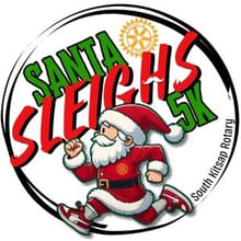 Santa Sleighs 5K logo