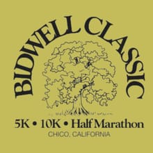 Bidwell Classic 5K, 10k and Half Marathon March 6th, 2027 logo
