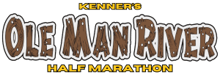 Kenner's Ole Man River Half Marathon logo