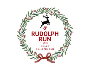 YMCA Rudolph Run 2026- 1 Mile Fun Run, 5K & 8K Logo