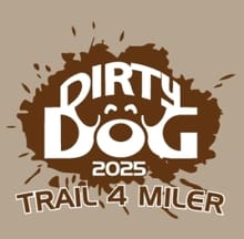 Dirty Dog Trail 4 Miler logo
