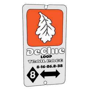DeClue Loops Trail Race Logo