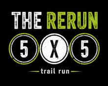 The ReRun 5X5 Trail Run logo