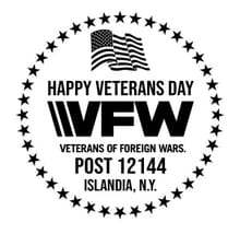 VETERANS DAY 5K RUN / WALK PRESENTED BY VFW POST 12144 ISLANDIA, N.Y. logo