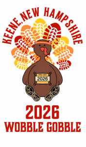 2026 Annual Keene Wobble Gobble 4-Mile Run/Walk Logo