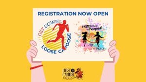 Get Down to the Loose Caboose Logo