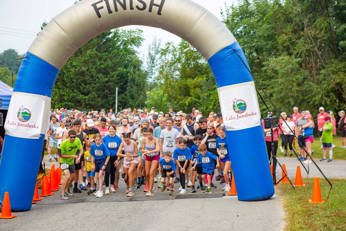 Lake Junaluska Friends of the Lake 5K logo