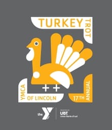 YMCA of Lincoln Turkey Trot presented by Union Bank & Trust logo