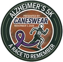 Alzheimer's 5K presented by CanesWear logo