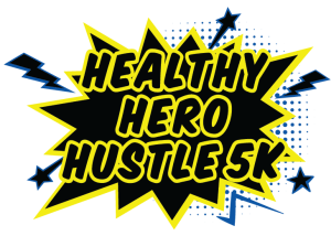 Healthy Hero Hustle 5K Run/Walk & Health Fair Logo