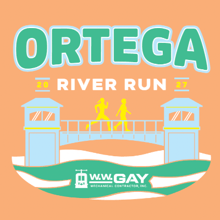 W.W. Gay Ortega River Run logo