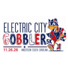 Electric City Gobbler Thanksgiving Day Tradition logo
