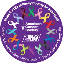 Relay for Life of Posey County 5K logo
