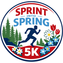 Sprint Into Spring 5K logo