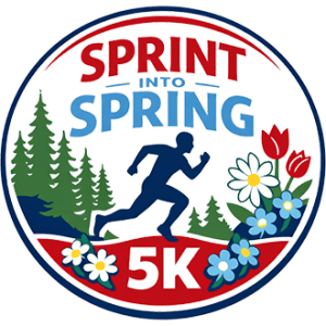 Sprint Into Spring 5K Logo