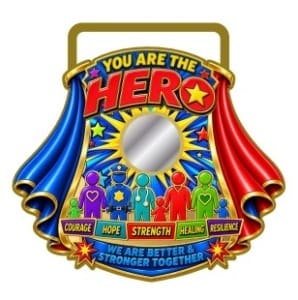 Orange County Superhero 5K Run Walk Health & Safety Expo Logo