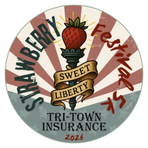 Owego Strawberry Festival - Rock & Run 5K 2026 Logo