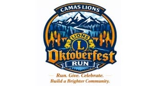 Qqqqaq q 1Camas Lions Oktoberfest 5K 10K Run/Walk Logo