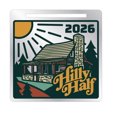 2026 Hilly Half logo