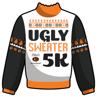 Ugly Sweater 5K, presented by Tito's Handmade Vodka Logo