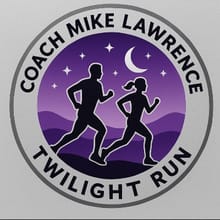 Coach Mike Lawrence Twilight Run logo