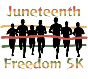 Juneteenth Freedom 5K Run/Walk Early Bird!!! Logo